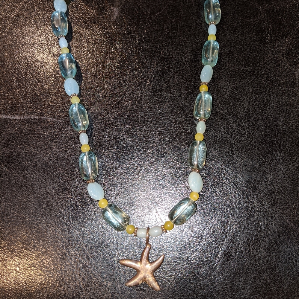 1 OF A KIND Sterling Silver Beaded Baroni Necklace